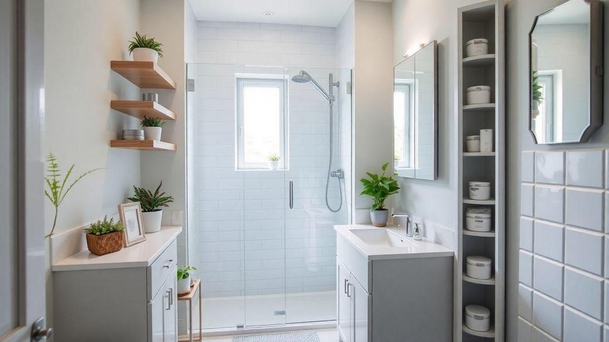 Maximizing Space in Small Bathrooms Maximizing Space in Small Bathrooms
